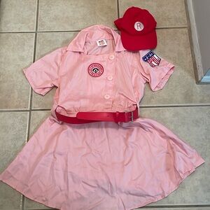 A League of Their Own Rockford Peach Dress